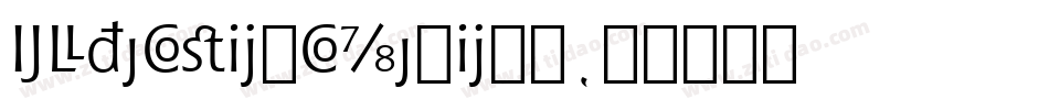 ExtensionMedium字体转换