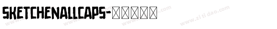 SketchenAllcaps字体转换