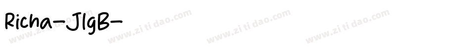 Richa-JlgB字体转换