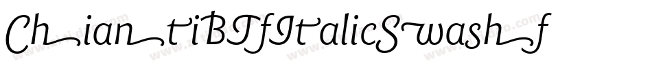 ChiantiBT-ItalicSwash字体转换