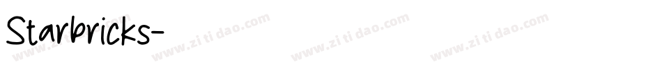 Starbricks字体转换