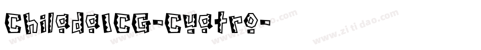 ChiladaICG-Cuatro字体转换