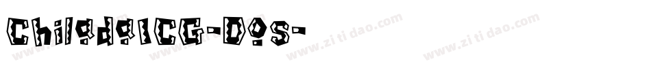 ChiladaICG-Dos字体转换