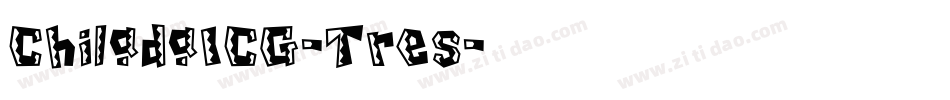 ChiladaICG-Tres字体转换