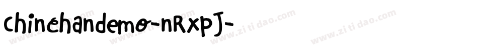 Chinchandemo-nRxpJ字体转换