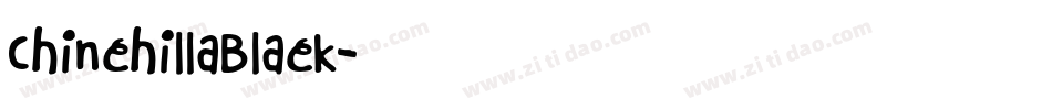 ChinchillaBlack字体转换