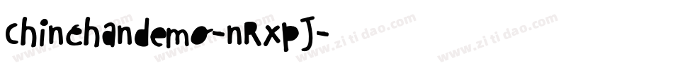 Chinchandemo-nRxpJ字体转换