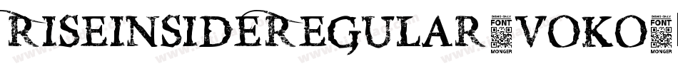 RiseinsideRegular-vOKO字体转换