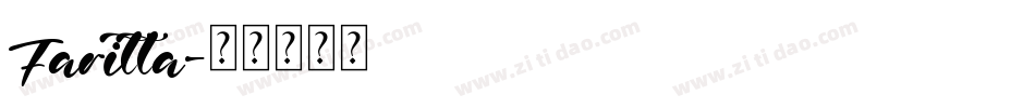 Faritta字体转换