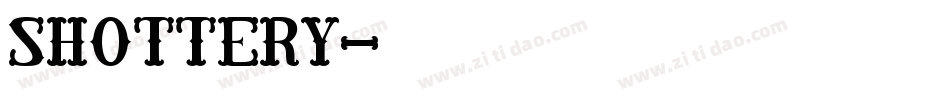 Shottery字体转换