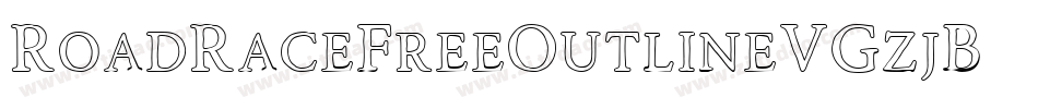 RoadRaceFreeOutline-VGzjB字体转换 RoadRaceFreeOutline-VGzjB字体转换