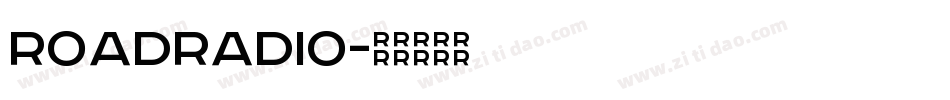 RoadRadio字体转换