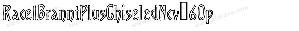 Race1BranntPlusChiseledNcv-6Op1字体转换