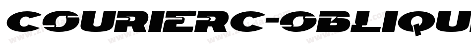 CourierC-Oblique字体转换