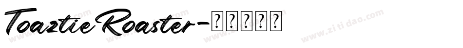 ToaztieRoaster字体转换