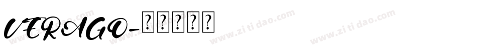 VERAGO字体转换