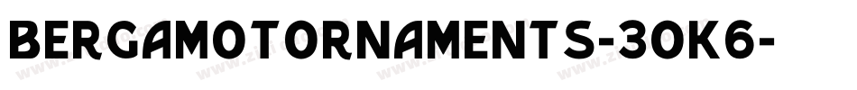 BergamotOrnaments-3oK6字体转换