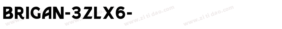 Brigan-3zlX6字体转换