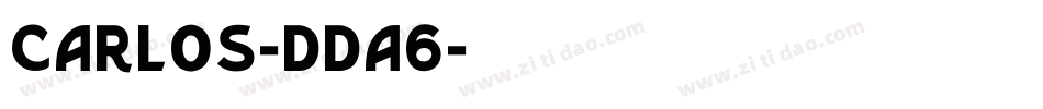 Carlos-dda6字体转换