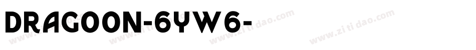 Dragoon-6yw6字体转换