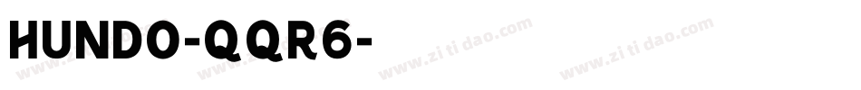 Hundo-qqr6字体转换