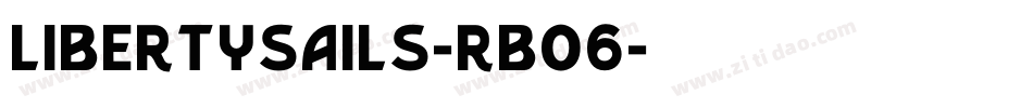 Libertysails-RBO6字体转换