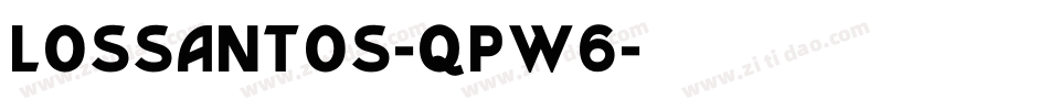 Lossantos-qpW6字体转换
