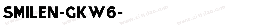 Smilen-gKW6字体转换