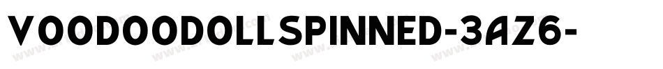 Voodoodollspinned-3az6字体转换