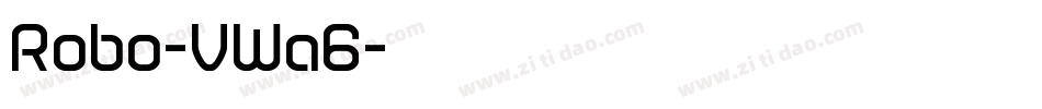Robo-VWa6字体转换