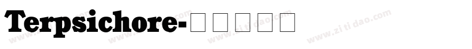 Terpsichore字体转换