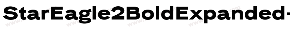 StarEagle2BoldExpanded-nqj0字体转换