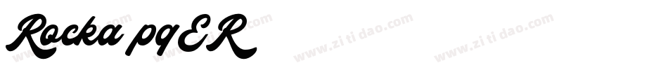Rocka-pqER字体转换