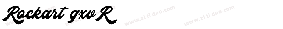 Rockart-gxvR字体转换