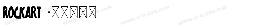 ROCKART5字体转换