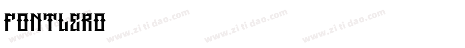 FONTLERO字体转换