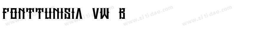 FontTunisia-Vw6B字体转换