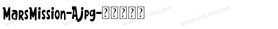MarsMission-Ajpg字体转换