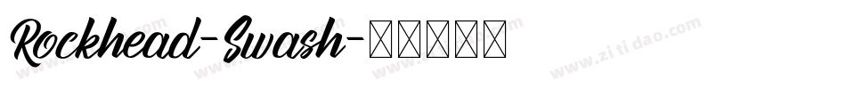 Rockhead-Swash字体转换