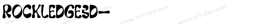 rockledge3d字体转换