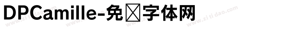 DPCamille字体转换