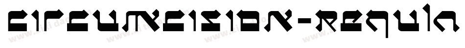 Circumcision-Regular字体转换
