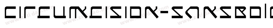 Circumcision-SansBold字体转换