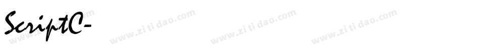 ScriptC字体转换