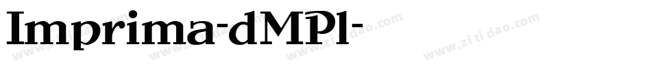 Imprima-dMPl字体转换