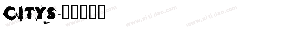 CITYS字体转换
