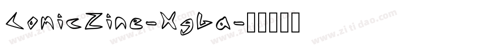 ComicZine-XgGa字体转换