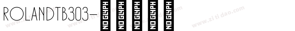 RolandTB303字体转换