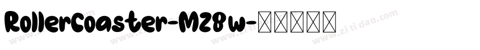 RollerCoaster-MZ8w字体转换