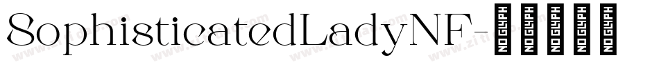 SophisticatedLadyNF字体转换